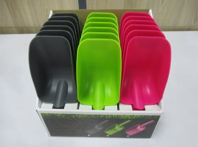 plastic garden shovel