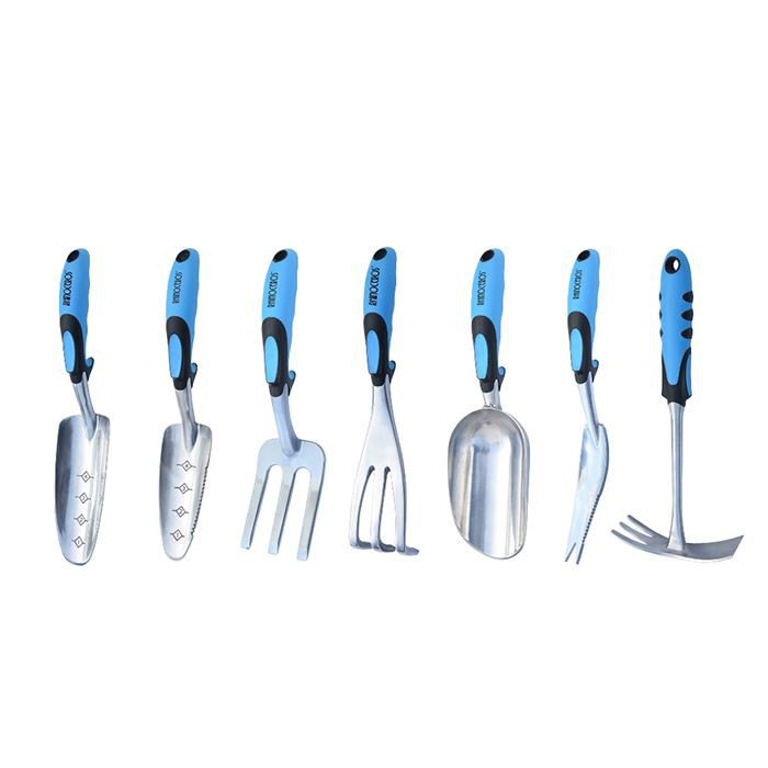 Alumiiniumist aiatööriistade komplekt