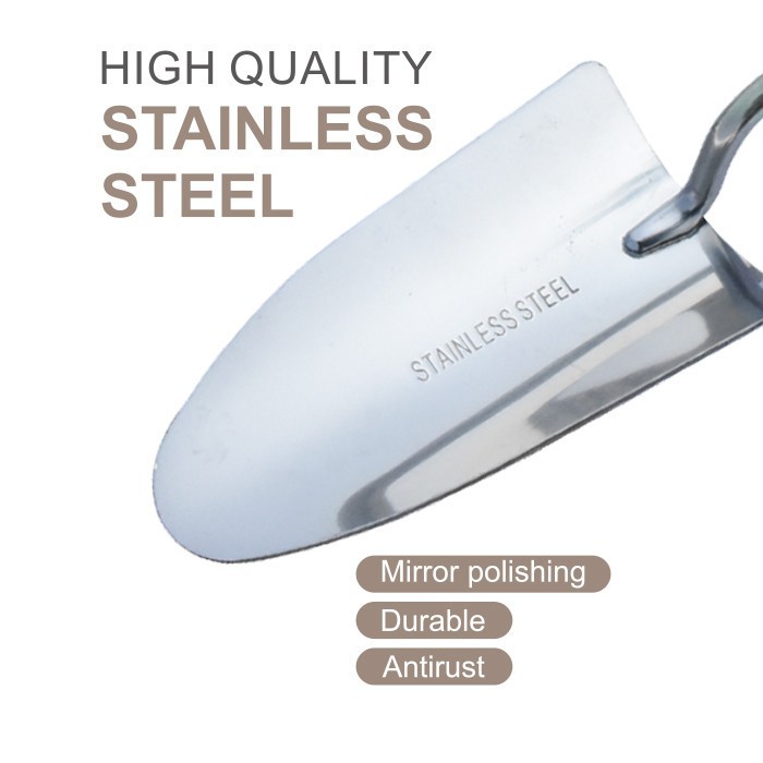 stainless steel  hand trowel