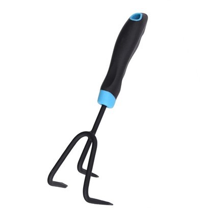 3 piik musta süsinikterase käte kultivaator