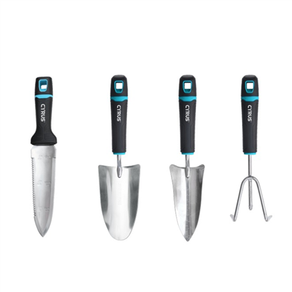 4-osaline aiatööriistade komplekt